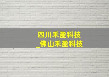 四川禾盈科技_佛山禾盈科技